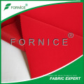 RED polyester suede flocking fabric